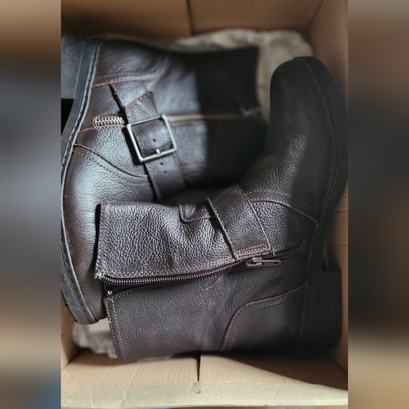 Clark brown leather boots - Picture 5 of 5